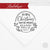 Holiday Return Address Stamp #28 