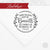 Holiday Return Address Stamp #30 