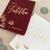 Real Foil Wedding Vow Book #13 
