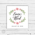Wine Bottle Label #9