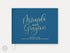 Foil Wedding Guest Book #33