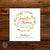 Wine Bottle Label #11